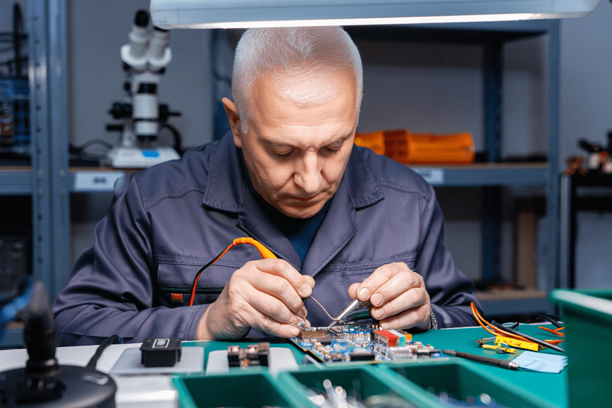 Процесс ремонта техники Leran в leran-servis